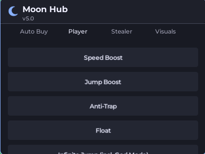 MoonHub Script for Steal A Brainrot | Auto Steal