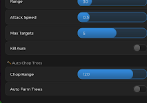 Auto Farm Trees Script, Attack Speed, Kill Aura