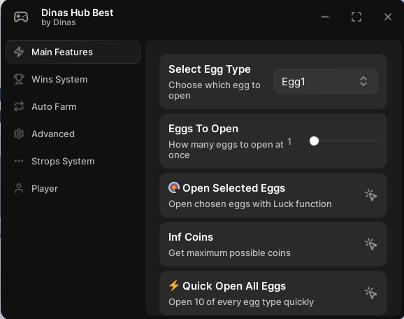 Dinas Hub Script, Inf Money, Inf Wins and more