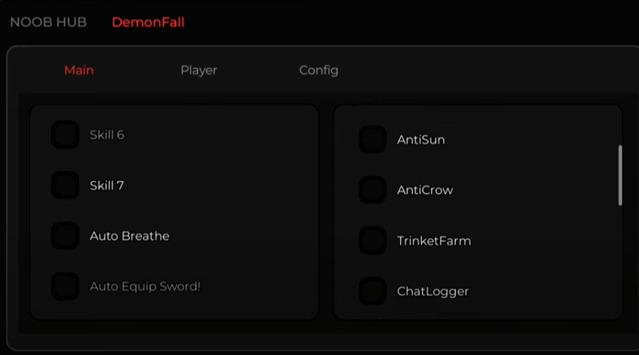Demon Fall script | Auto combat, Trinket farm & more