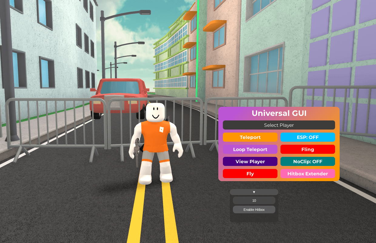 Universal GUI Script | Fly, Fling, Teleport