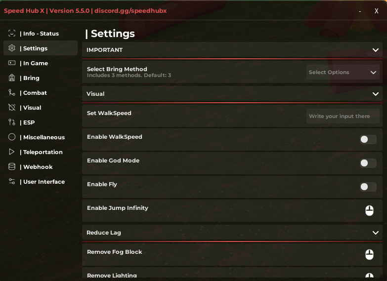 Speed Hub X Script ! Bring Logs, Auto Farm
