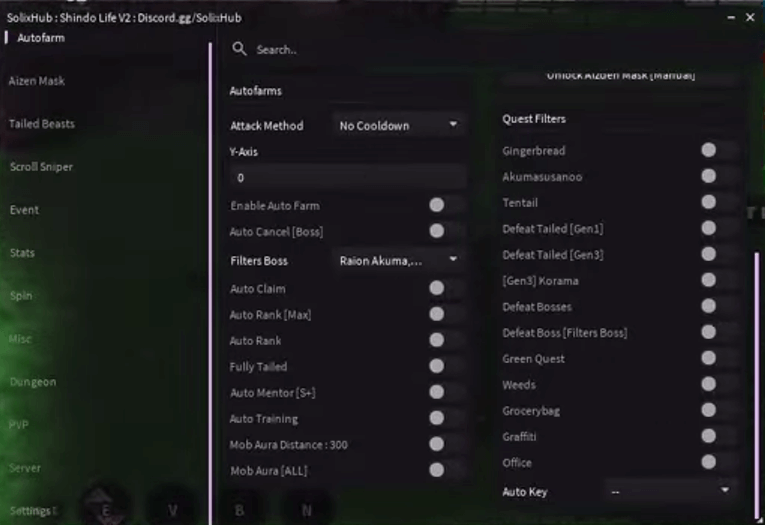 Solix Hub Script for Shindo Life | Auto Farm