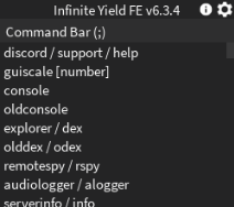 Infinite Yield Admin Commands Script | WORKS IN ALL GAMES!