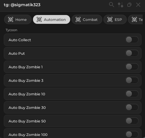 Zombie Merge Tycoon Script auto collect auto Put