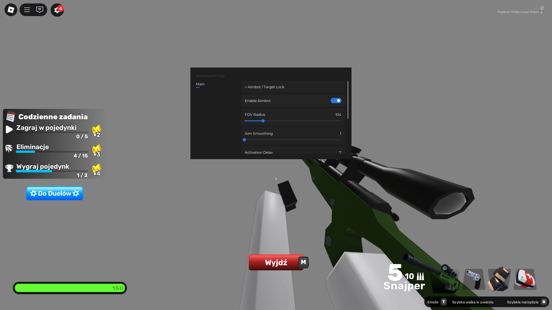 Aimbot rivals Script (Xeno Supported)