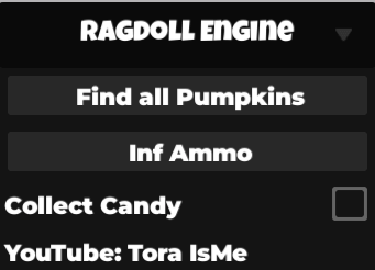Ragdoll Engine Script find all pumpkins