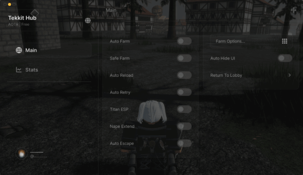 Attack on Titan Revolution Script Auto Farm Safe Farm