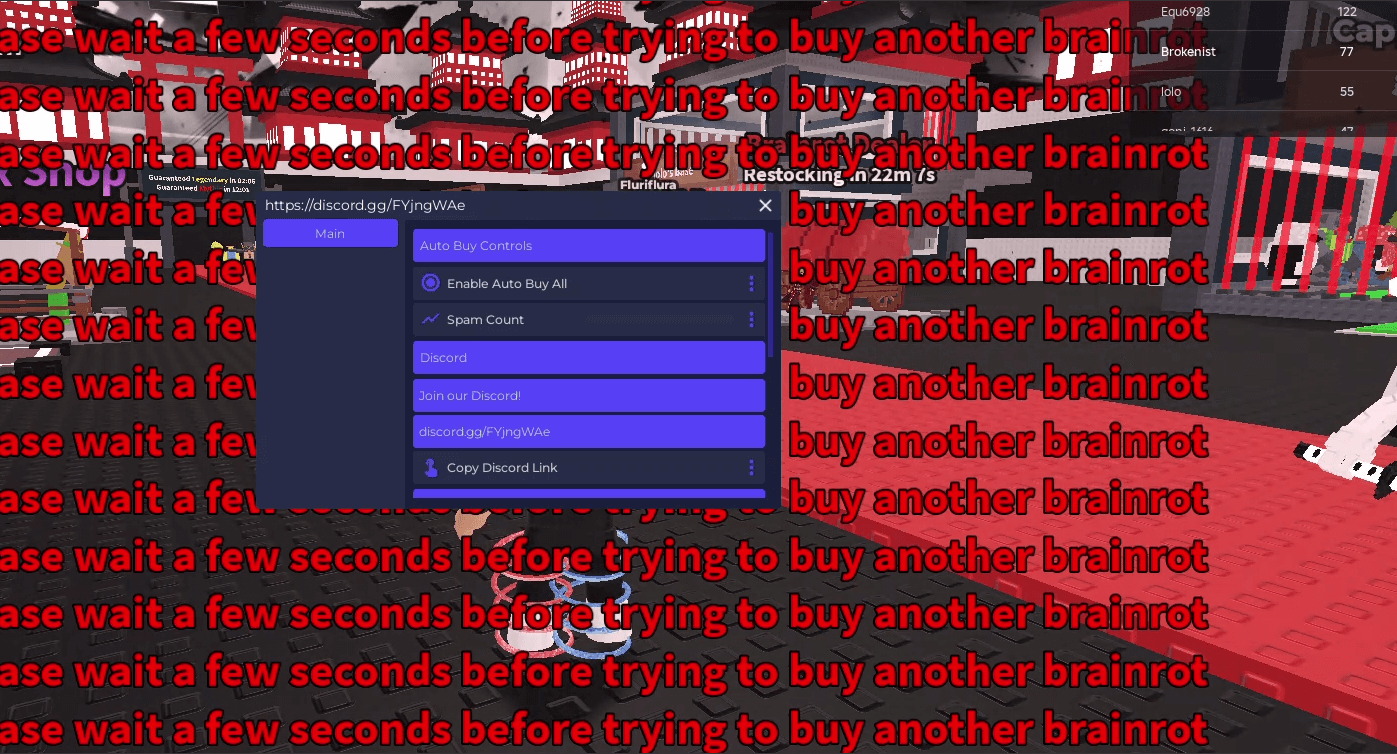 Steal A Brainrot Auto Brainrot Dealer buyer