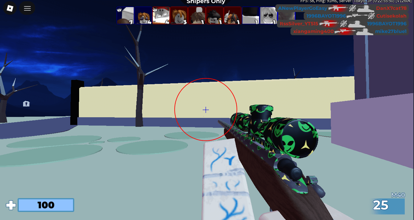 Arsenal aimbot script, press n to activate