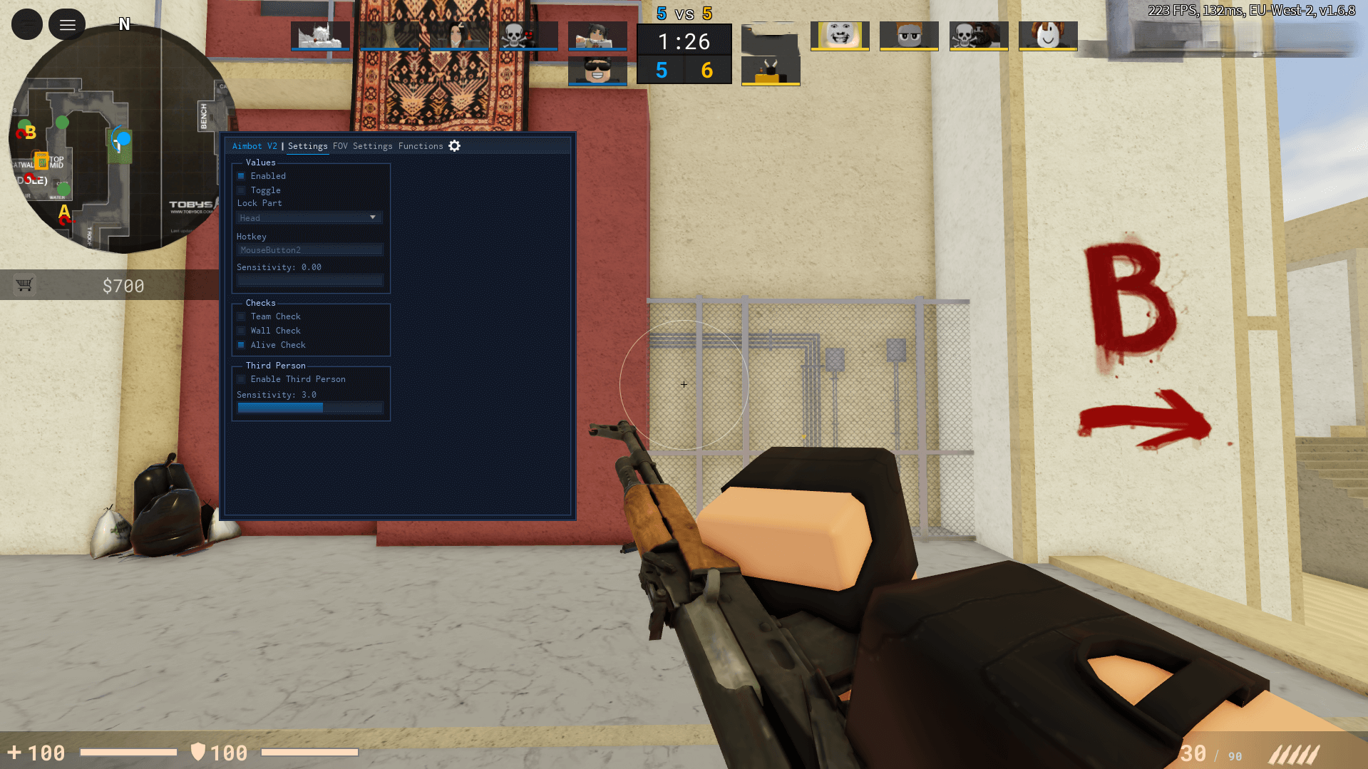 Aimbot v2 script