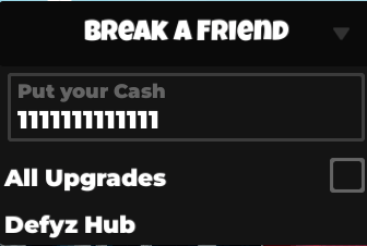 Break A Friend Script Put Your Cash
