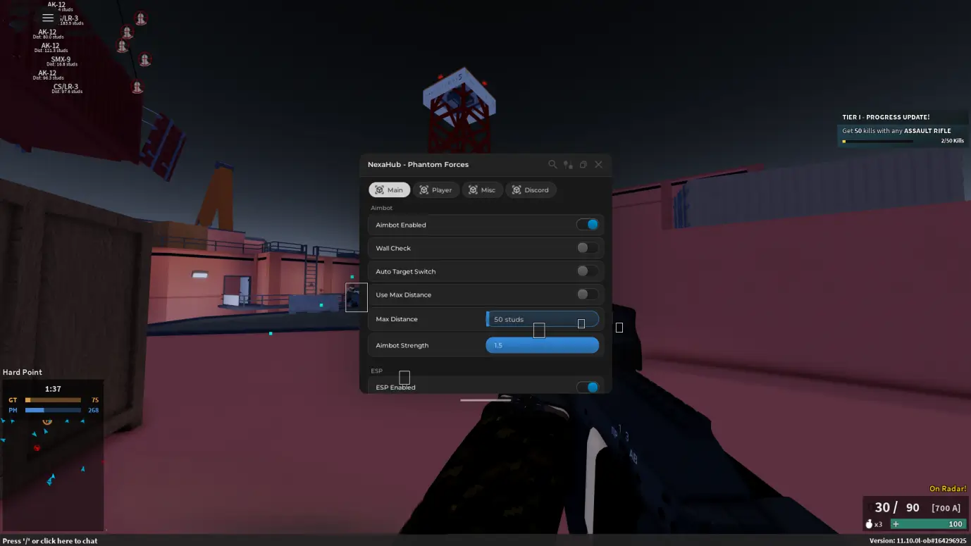 NexaHub Phantom Forces Script | Aimbot ESP