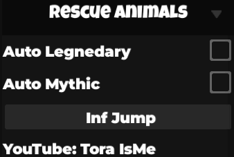 Rescue Animals Script