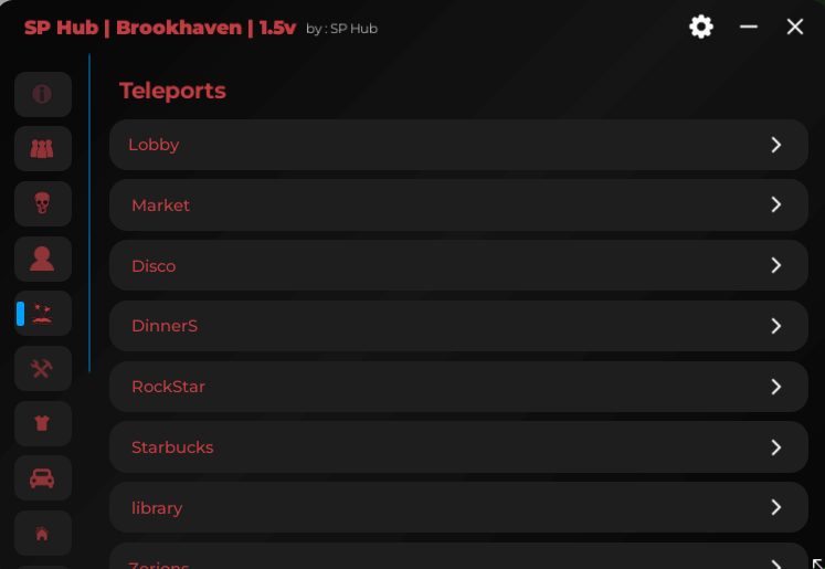 Brookhaven Script SP Hub keyless