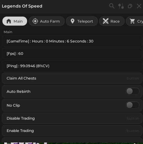Legends Of Speed Script keyless