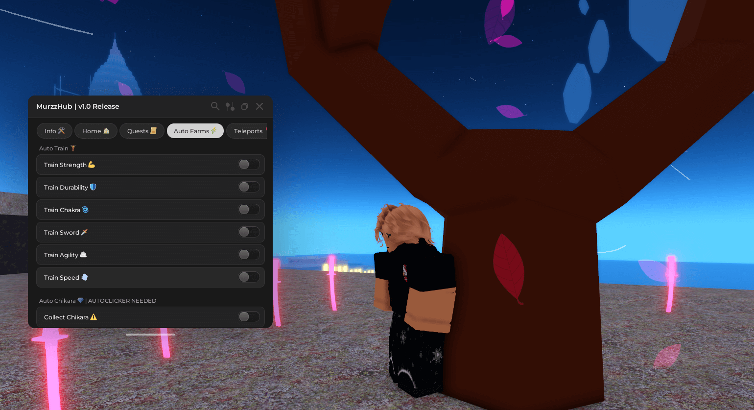 Murzzhub Scripts | No Key, Auto Train, Chikara and More!