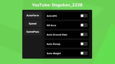 Muscle Simulator AutoFarm | Anti-AFK, Kill Auro, Auto Ground Slam, Auto Stomp Auto Weight | 2026