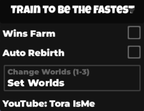 Train To be The Fastest Script keyless