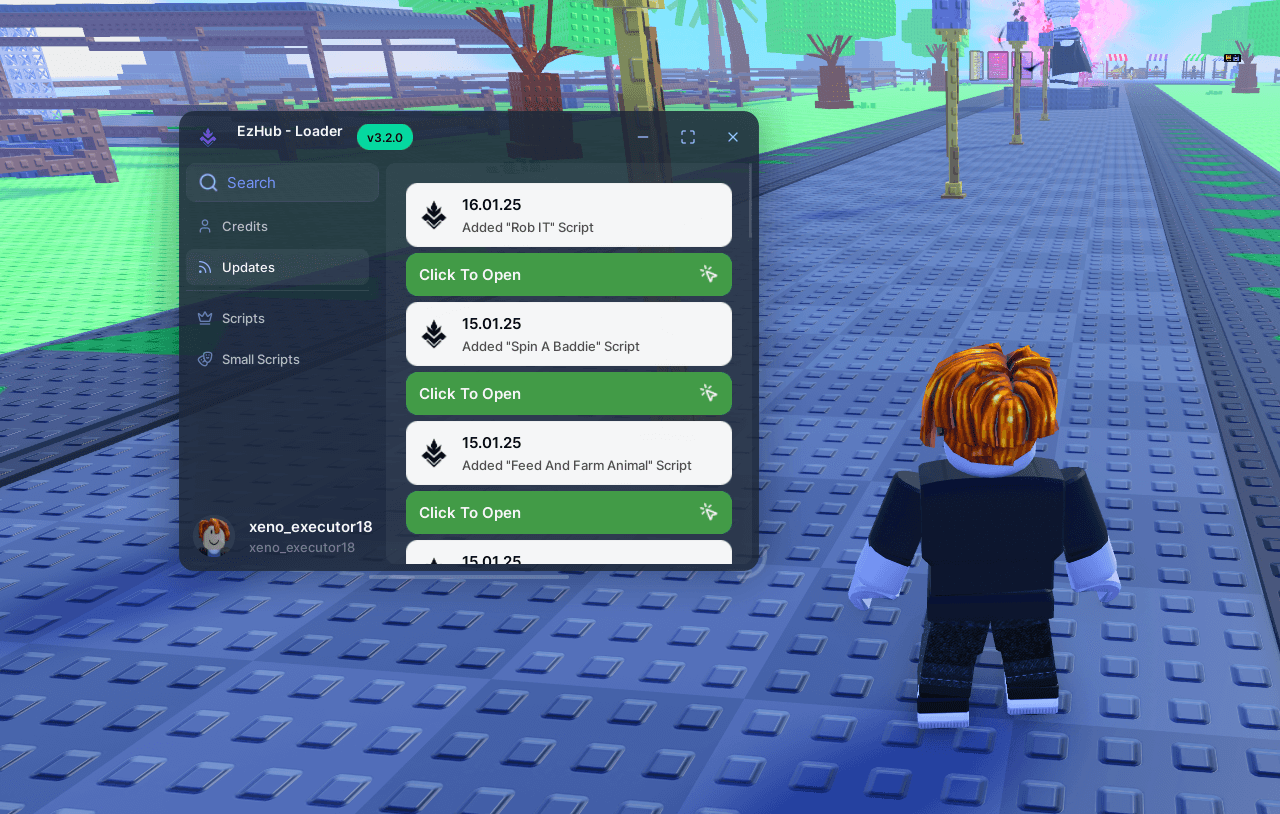 Ez Hub Script Loader - Xeno Supported