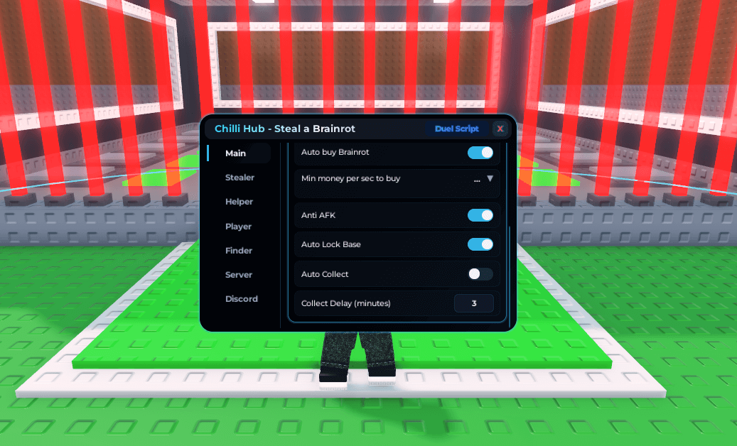 Chill Hub Script SAB | Fly To Base V3, Auto Steal, Auto kick