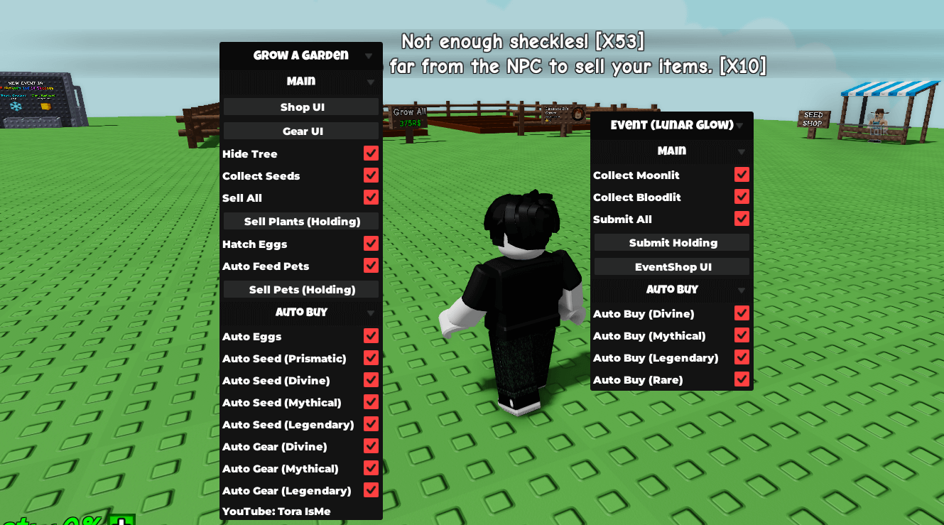 Grow A garden Script | Collect Seeds, Sell Plants Holding, Hatch Eggs