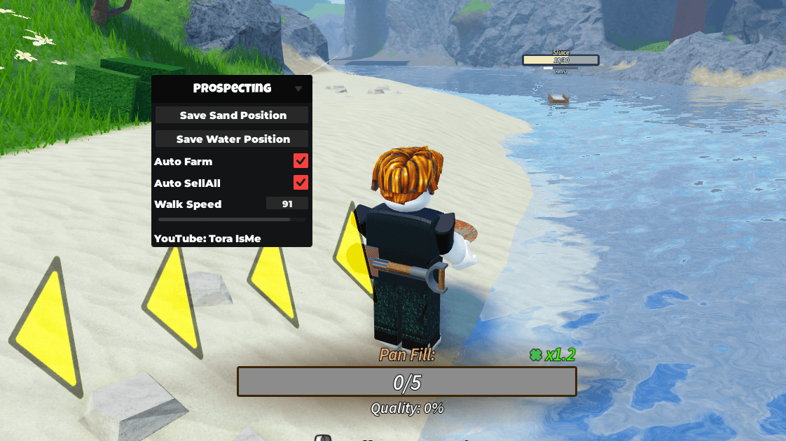 Prospecting Script | Auto Farm, Auto Sellall, Walk Speed