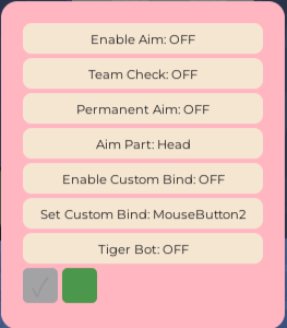 Universal aim bot
