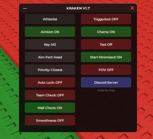 Aimbot KRAKEN v1.7 Script