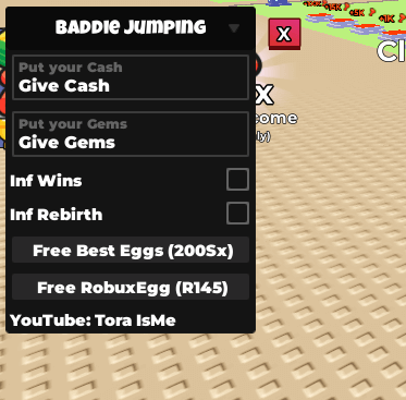 Baddie Jumping Script keyless