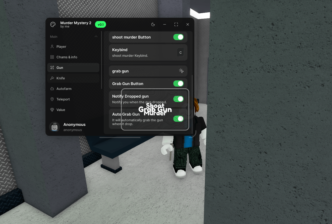Murder Mystery 2 Script | ESP, Aimbot, Silent Aim