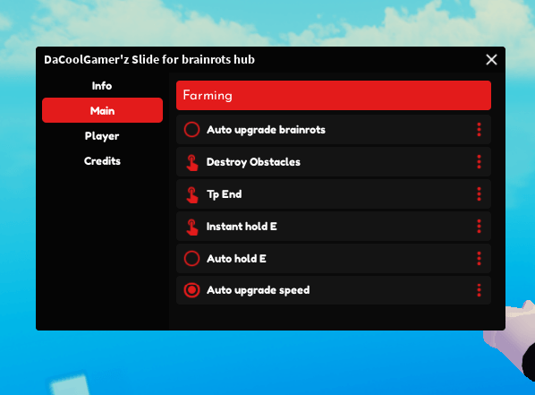 Slide for Brainrots Keyless Script