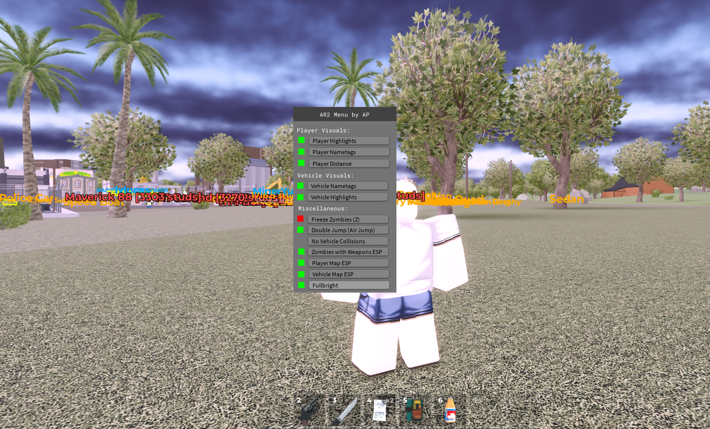 AR2 Script Keyless - Freeze Zombies