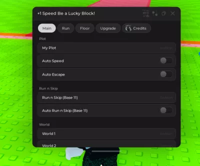+1 Speed Be a Lucky Block icon