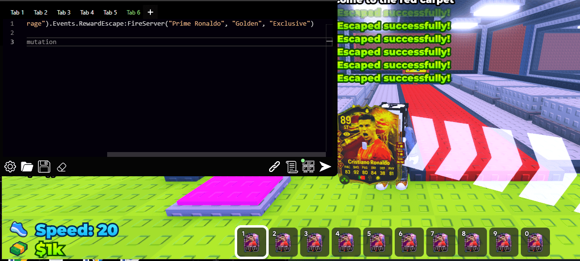 Be a Lucky Block for Soccer Legends Script keyless