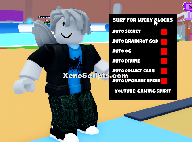 Surf For Lucky Blocks Auto Farm Script