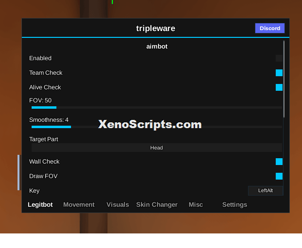 blox strike Tripleware Aimbot, Trigger bot