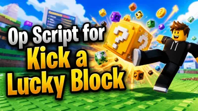 Kick a lucky block icon