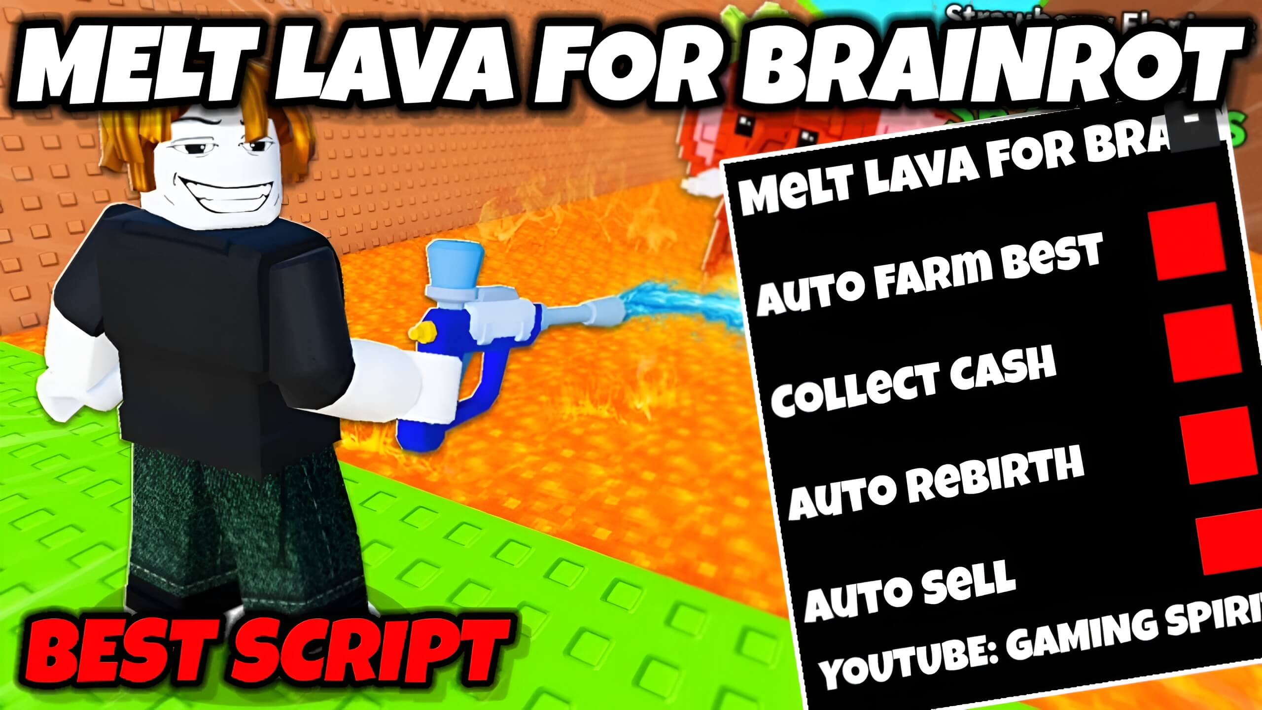 Melt Lava for Brainrots Script