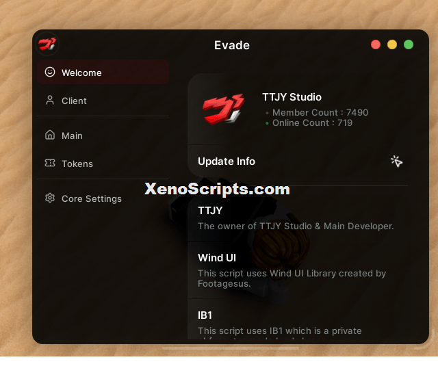 Evade Instant Revive Keyless Script