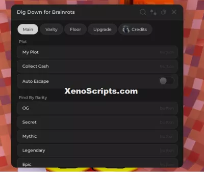 Dig Down for Brainrots icon