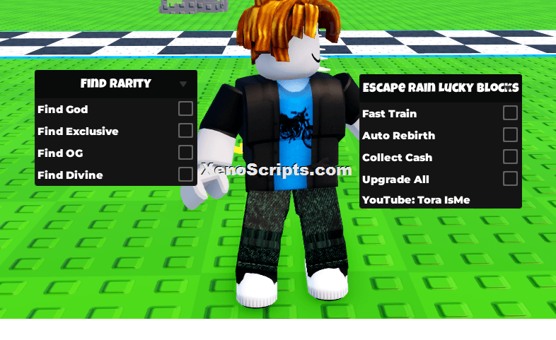 Escape Rain for Lucky Blocks Script Keyless