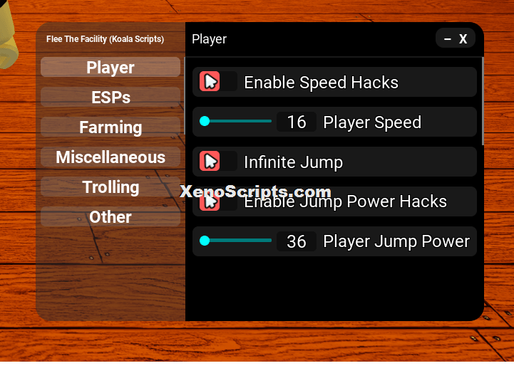 Koala Flee The Facility Script Keyless - Beast Auto farm