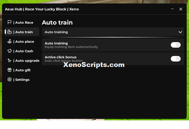 Race Your Lucky Block script OP - Auto train, Auto Race