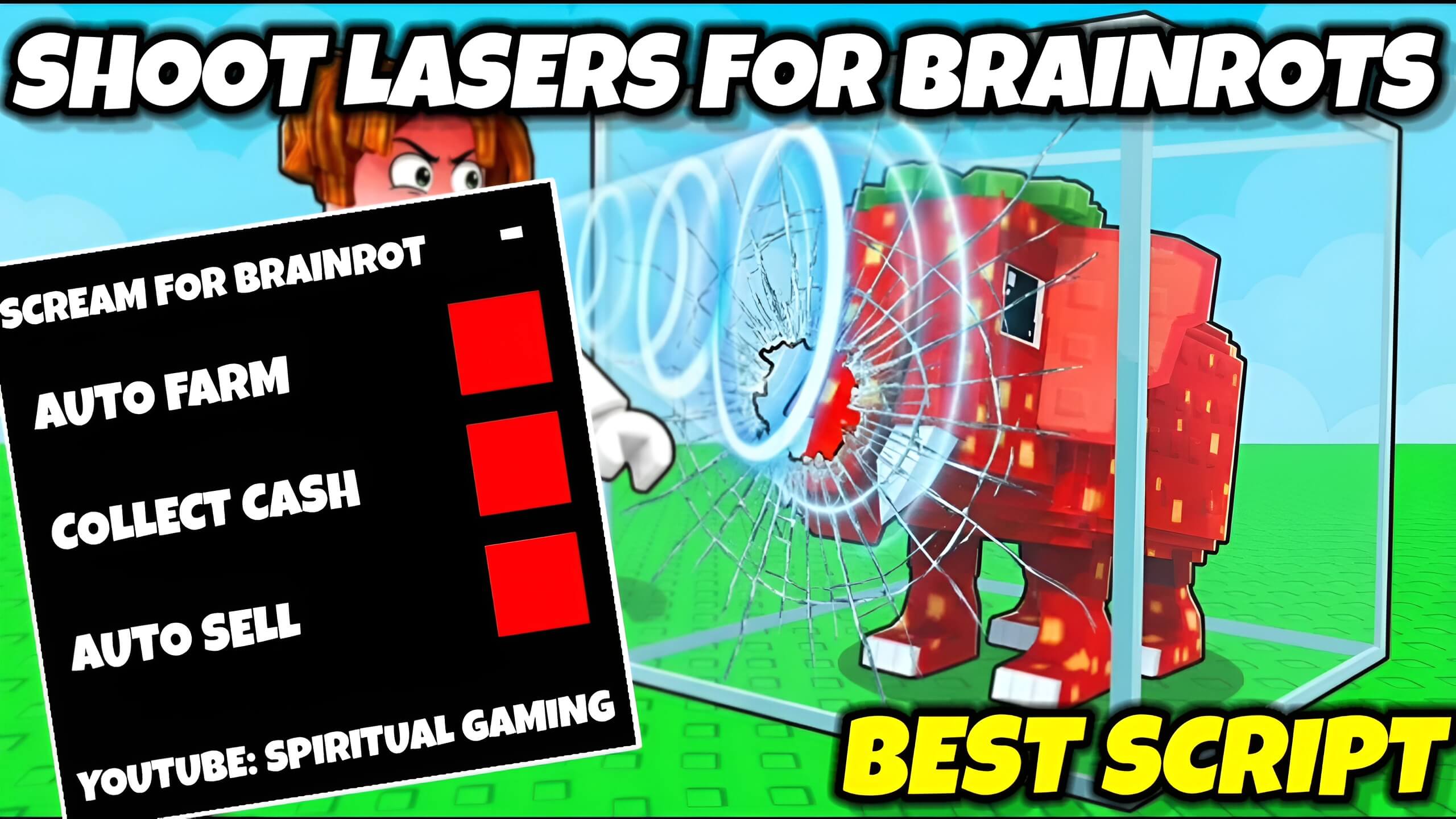 Scream for Brainrots OP Auto Farm Script