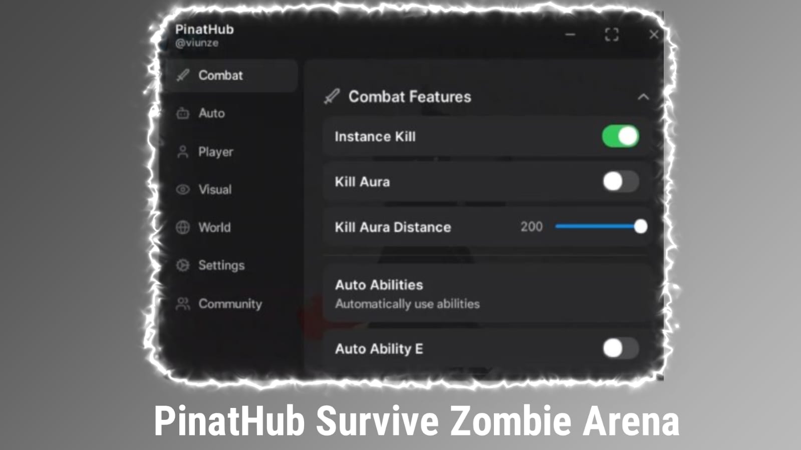 PINATHUB SZA SURVIVE ZOMBIE ARENA - Instant Kill