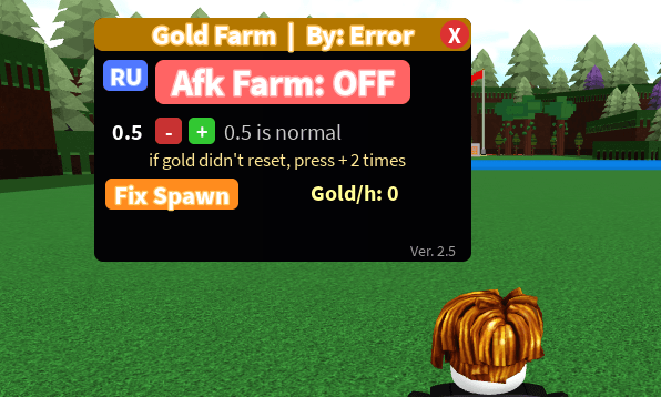 Gold Farm Hub BABFT OP (NO KEY) - Afk Farm & Fix Spawn