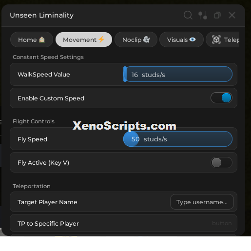 Unseen Liminality Script OP (No Keys)