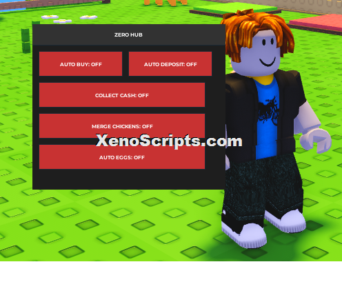 Zero Hub Chicken Farm Auto Farm script keyless