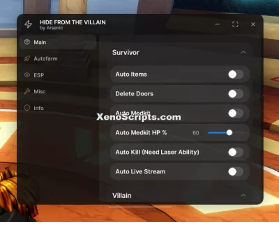HIDE FROM THE VILLAIN icon